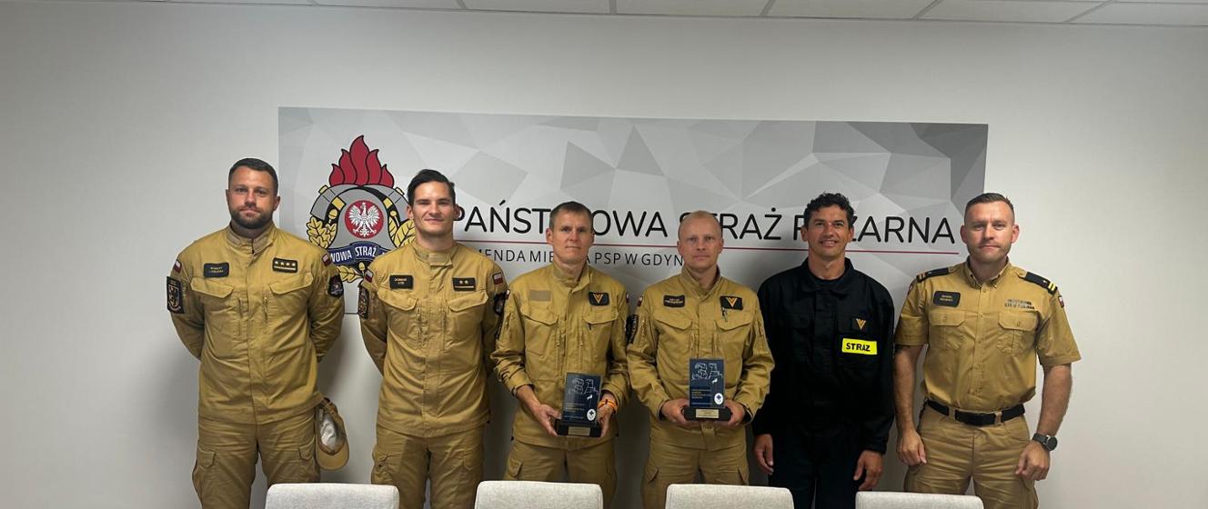 Strażacy z Gdyni znowu na szczycie!