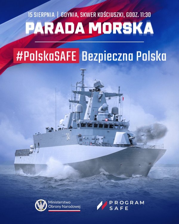 Święto Wojska Polskiego i Parada Morska w Gdyni
