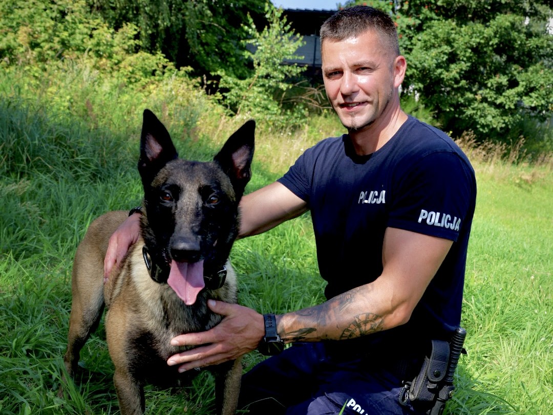Szkolenie przewodników psów służbowych w Gdyni