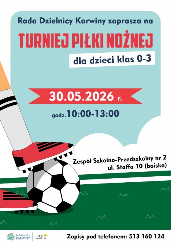 Turniej Piłki Nożnej dla Dzieci na Karwinach