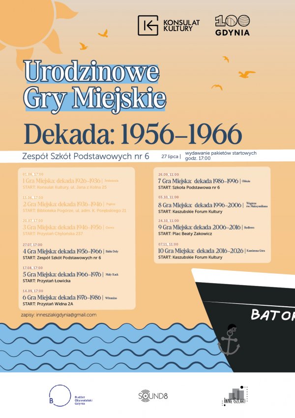 Urodzinowe Gry Miejskie. Czwarta dekada: 1956–1966 / Babie Doły