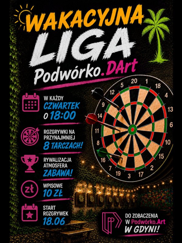 Wakacyjna Liga Podwórko.Dart