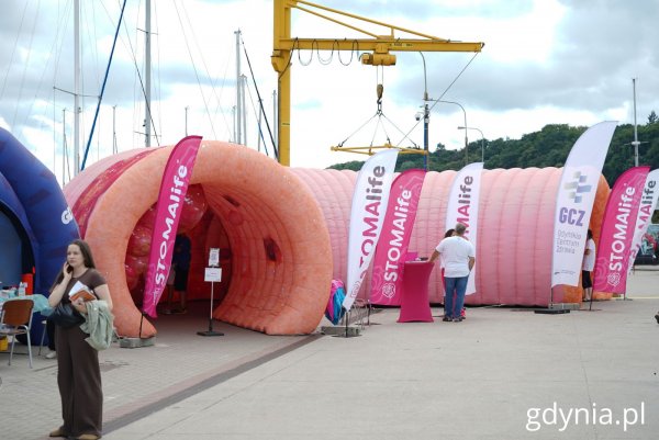 Wejdź do środka jelita – nietypowa akcja edukacyjna na Plaży Miejskiej w Gdyni